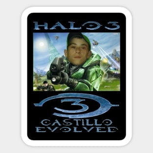 Halo 3: Castillo Evolved Sticker